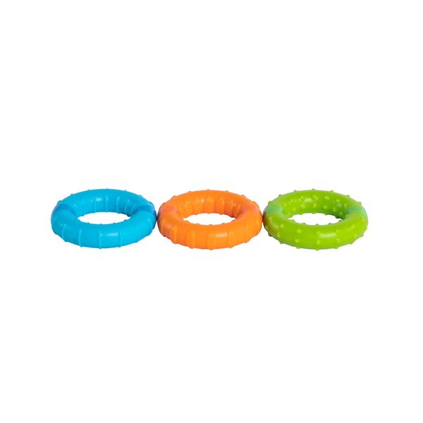 Игрушка тактильная Магнитные кольца Fat Brain Toys SillyRings 3 шт. (F269ML) F269ML фото
