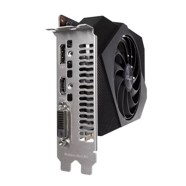 Відеокарта ASUS GeForce GTX 1650 4GB GDDR6 OC PH-GTX1650-O4GD6-P-V2 (90YV0GX0-M0NA00) 90YV0GX0-M0NA00 фото