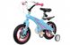 Дитячий велосипед Miqilong GN 12" синій MQL-GN12-BLUE фото
