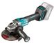 Шліфмашина кутова акумуляторна Makita XGT 40 V MAX, 150мм, 36В, 8500об/хв, 3-4кг, Solo (GA035GZ)