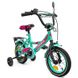 Велосипед дитячий 2-х колісний 12'' 211204 Like2bike Sky, бірюзовий, рама сталь, з дзвінком 211216 фото