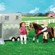 Транспорт для кукол-Трейлер лошади LORI (LO37020Z)