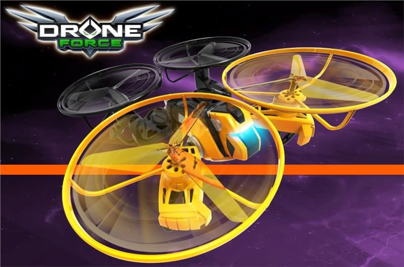 Игрушечный дрон Auldey Drone Force трансформер-исследователь Morph-Zilla - Уцінка YW858180 фото