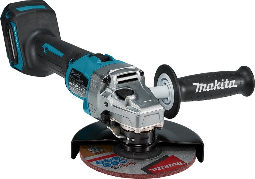 Шліфмашина кутова акумуляторна Makita XGT 40 V MAX, 150мм, 36В, 8500об/хв, 3-4кг, Solo (GA035GZ) GA035GZ фото