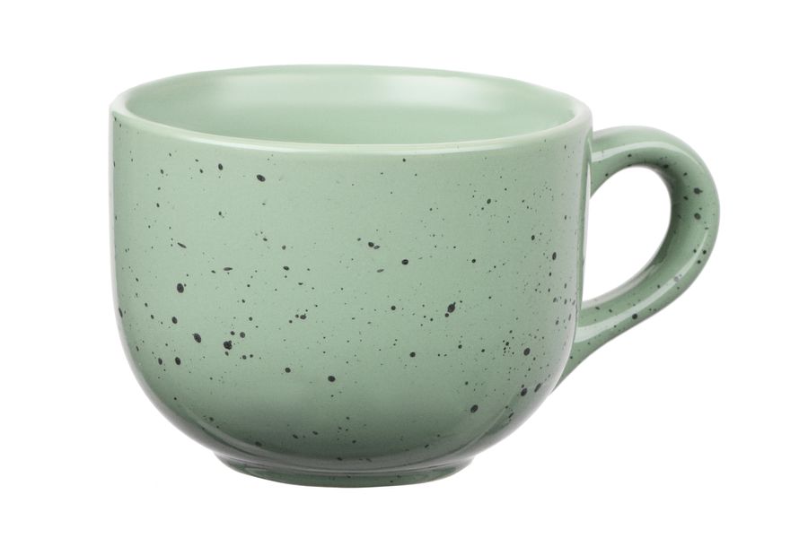 Чашка Ardesto Bagheria, 480 мл, Pastel green, кераміка (AR2948GGC) AR2948GGC фото