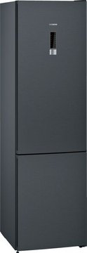 Холодильник Siemens з нижн. мороз., 203x60x67, xолод.відд.-279л, мороз.відд.-87л, 2дв., А++, NF, інв., дисплей, графіт KG39NXX316 KG39NXX316 фото