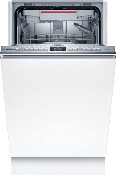 Посудомоечная машина Bosch встраиваемая, 10компл., A++, 45см, дисплей, белый (SPH4EMX28E) SPH4EMX28E фото