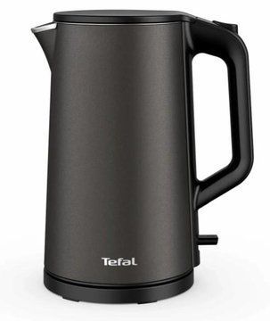 Электрочайник Tefal, 1.5л, металл, матовый, 2000 Вт, черный - Уцінка KI583E10 фото