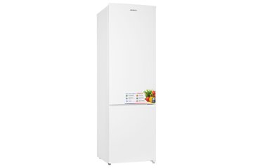 Холодильник ARDESTO з нижн. мороз., 177x54.7х56.8, холод.відд.-198л, мороз.відд.-62л, 2дв., А+, ST, білий (DDF-M260W177) DDF-M260W177 фото
