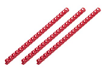 Пластикові пружини для біндера 2E, 22мм, червоні, 50шт 2E-PL22-50RD фото