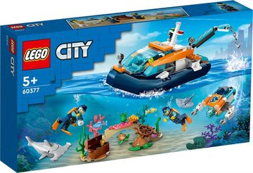 Конструктор LEGO City Дослідницький підводний човен 60377 60377 фото