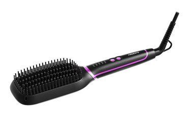Щетка-выпрямитель Ardesto Violet Pro HSB-Y220PRO, 50Вт, 130-210C, дисплей, керамика, черный (HSB-Y220PRO) - Уценка HSB-Y220PRO фото