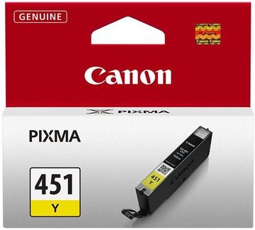 Картридж Canon CLI-451Y XL (Yellow) PIXMA MG5440/MG6340 (6475B001) 6475B001 фото