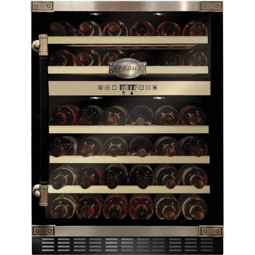 Холодильная камера Kaiser для вина, 82x60x57, 145л, полок – 8, зон – 2, бут-66, 2дв., черный K64800AD K64750AD фото