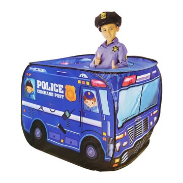 Дитячий намет Поліцейська машина 100х70х70 см Намет (Поліцейська Машина) машина сумка 34*5*34 /48/ (HF095-D) HF095-D фото