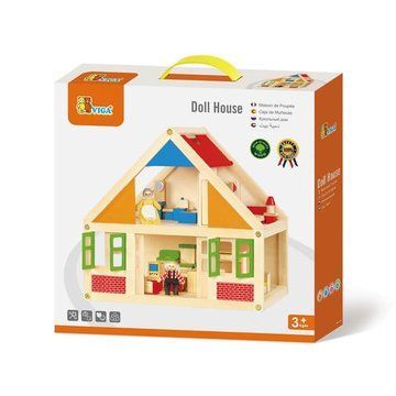 Дерев'яний ігровий набір Viga Toys Ляльковий будиночок (56254) 56254 фото