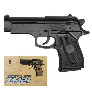 Детский пистолет ZM21 металлический ZM21 фото