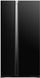 Холодильник Hitachi SBS, 180x92х72, холод.відд.-369л, мороз.відд.-226л, 2дв., А++, NF, чорний (скло) (R-S700PUC0GBK)