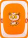 Манеж Qvatro LUX-02 мелкая сетка оранжевый (owl)