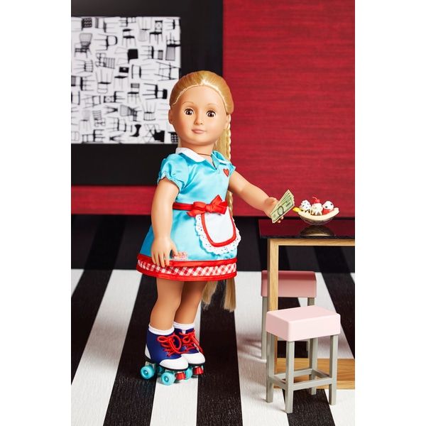 Набор одежды для кукол-Платье с роликами Our Generation (BD60013Z) BD60013Z фото