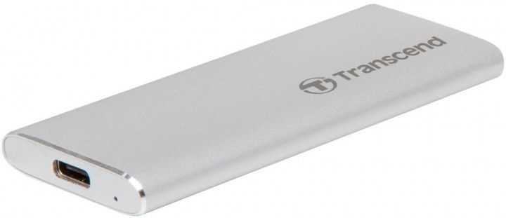 Корпус для SSD SATA M.2 2280 Transcend USB 3.1 Gen 1 Metal Silver (TS-CM80S) TS-CM80S фото