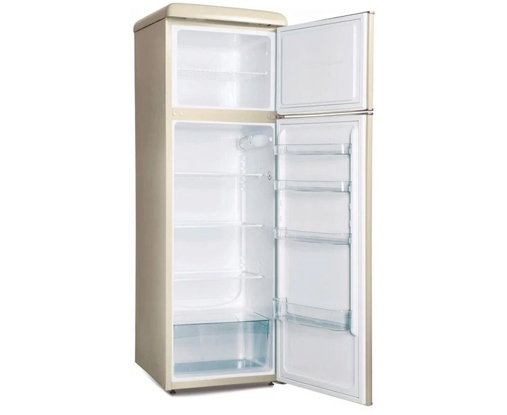 Холодильник Snaige з верхн. мороз., 172.5x63х56, холод.відд.-201л, мороз.відд.-57л, 2дв., A++, ST, retro, бежевий FR27SM-PRC30F - Уцінка FR27SM-PRC30F фото