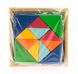 Конструктор деревянный-Разноцветный треугольник Nic NIC523345