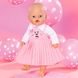 Одежда для куклы BABY BORN - ПЛАТЬЕ С ЗАЙКОЙ (43 cm) 832868