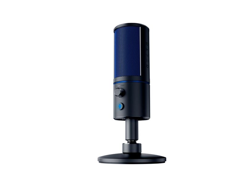 Мікрофон Razer Seiren X PS4 USB Black/blue (RZ19-02290200-R3G1) RZ19-02290200-R3G1 фото