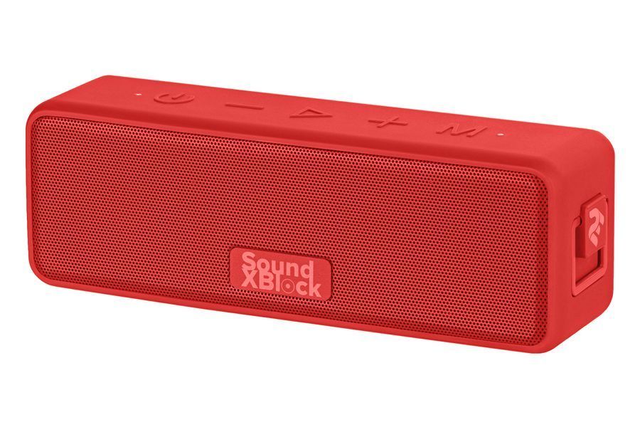 Акустична система 2E SoundXBlock TWS, MP3, Wireless, Waterproof Red BSSXBWRD - Уцінка 2E-BSSXBWRD фото