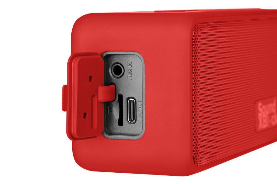 Акустична система 2E SoundXBlock TWS, MP3, Wireless, Waterproof Red BSSXBWRD - Уцінка 2E-BSSXBWRD фото