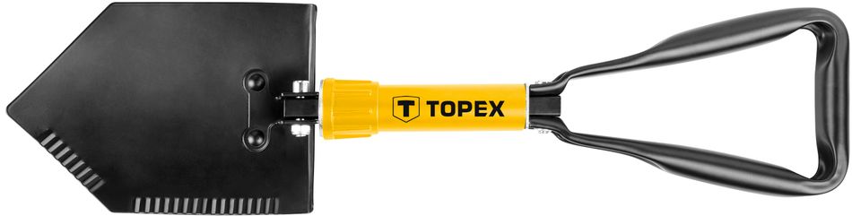 Лопата складана TOPEX, 58 см, 1.15кг, чохол 15A075 - Уцінка 15A075 фото