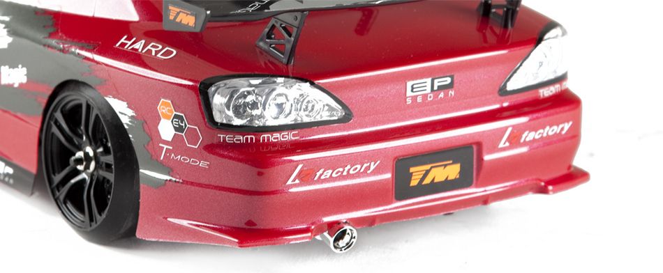 Дрифт 1:10 Team Magic E4D Nissan S15 (червоний) TM503012-S15-DPK фото