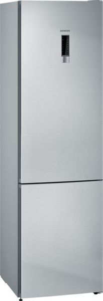 Холодильник Siemens з нижн. мороз., 203x60x67, xолод.відд.-279л, мороз.відд.-87л, 2дв., А++, NF, інв., дисплей, нерж (KG39NXI326) KG39NXI326 фото