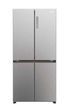 Холодильник Haier багатодверний, 181.5x83.3х65, холод.відд.-311л, мороз.відд.-156л, 4дв., А+, NF, інв., дисплей, нерж - Уцінка HCR3818ENMM фото
