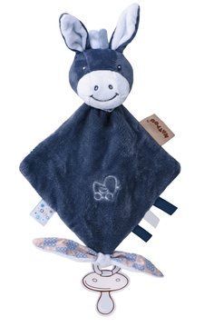 Мягкая игрушка Doodoo ослик Алекс Nattou (321136) 321136 фото