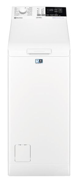 Стиральная машина Electrolux вертикальная, 6кг, 1000, A+++, 60см, дисплей, белый (EW6T4062U) EW6T4062U фото