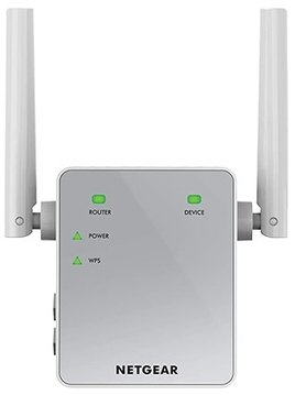 Расширитель WiFi-покрытия NETGEAR EX3700 AC750, 1xFE LAN, 2x наружн. ант. - Уцінка EX3700-100PES фото