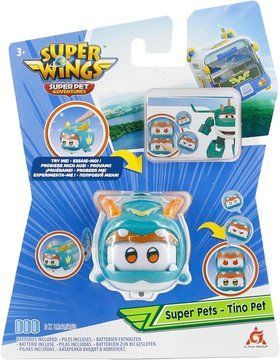 Ігрова фігурка Super Wings Super Pet Тіно улюбленець (Tino pet), світло (EU770421) EU770421 фото