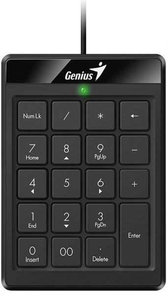 Клавіатура числова Genius NumPad-110 USB Black (31300016400) 31300016400 фото