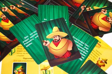 Настольная игра Зелёный мексиканец на украинском языке (800040) 800040 фото