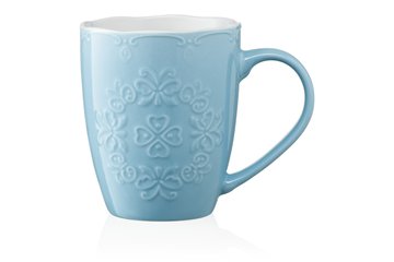 Чашка Ardesto Barocco, 330 мл, блакитна, порцеляна AR3458BL фото