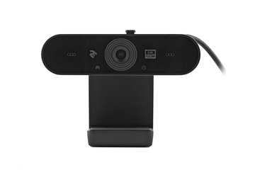Вебкамера 2E 2K, 30fps, auto focus, чорний - Уцінка 2E-WC2K фото