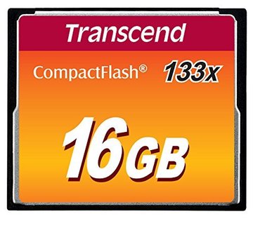Карта пам'яті Transcend 16GB CF 133X TS16GCF133 фото