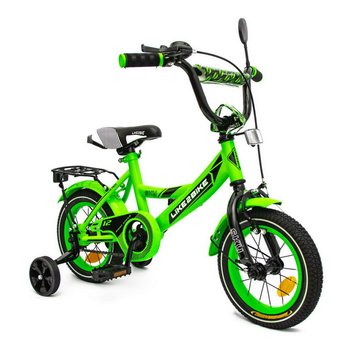 Велосипед дитячий 2-х колісний 12'' 211215 Like2bike Sky, салатовий, рама сталь 211216 фото