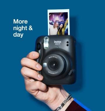 Фотокамера миттєвого друку Fujifilm INSTAX Mini 11 CHARCOAL GRAY (16654970) 16655015 фото