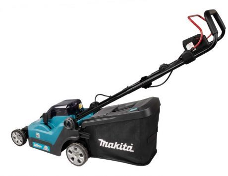 Газонокосилка аккумуляторная Makita , LXT 36В(18+18В) 2х4Ач, 38см, 40л, 25-75мм, до 540 м.кв, 14.5кг, без АКБ и ЗП (DLM382CM2) DLM382CM2 фото