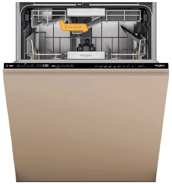 Посудомийна машина Whirlpool вбудовувана, 14компл., A+++, 60см, дисплей, 3й кошик, білий (W8IHP42L) W8IHP42L фото