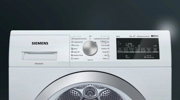 Сушильная машина Siemens тепловой насос, 8кг, A++, 60см, дисплей, белый WT45H001UA (WT47W461EU) WT47W461EU фото