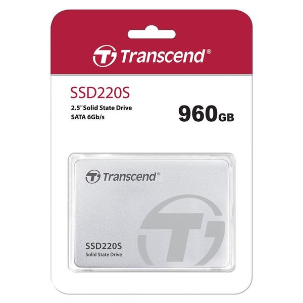 Накопичувач SSD Transcend 2.5" 960GB SATA 220S (TS960GSSD220S) TS960GSSD220S фото